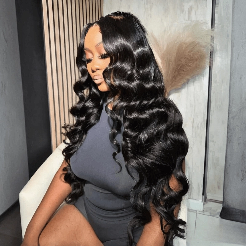 $199=30inch Tiktokers Recommend 180% Density Body Wave HD Lace Frontal Wig Pre Bleached Glueless Wigs-Geeta Hair