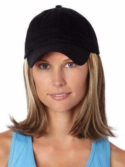 Accessories_Henry Margu_Wigs Classic Hat with Hair by Henry Margu | Synthetic