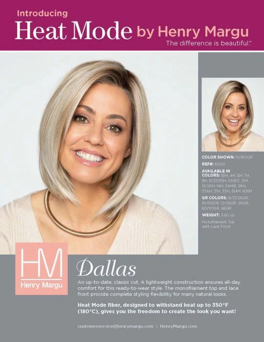 Accessories_Henry Margu_Wigs Dallas Wig by Henry Margu | Heat Friendly Synthetic Hair | Average Cap