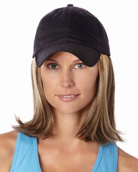 Accessories_Henry Margu_Wigs Hats with Hair Classic Hat Black