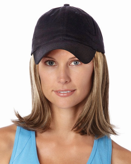 Accessories_Henry Margu_Wigs Hats with Hair Classic Hat Black