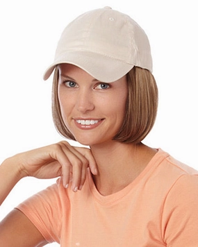 Accessories_Henry Margu_Wigs Hats with Hair Shorty Hat Beige