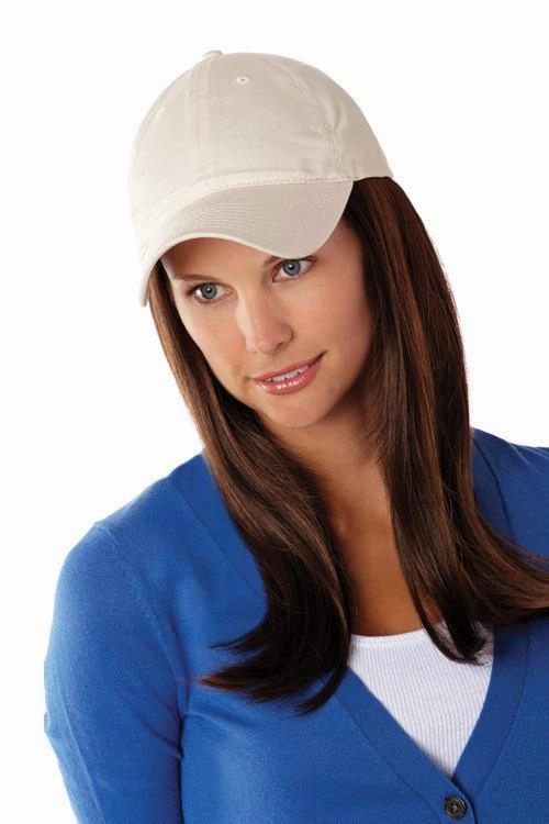 Accessories_Henry Margu_Wigs Long Hat Beige by Henry Margu | Cotton Cap w/ Synthetic Hair