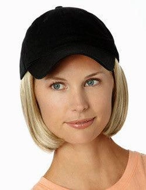 Accessories_Henry Margu_Wigs Shorty Hat Black by Henry Margu | Cotton Cap w/ Synthetic Hair | Clearance