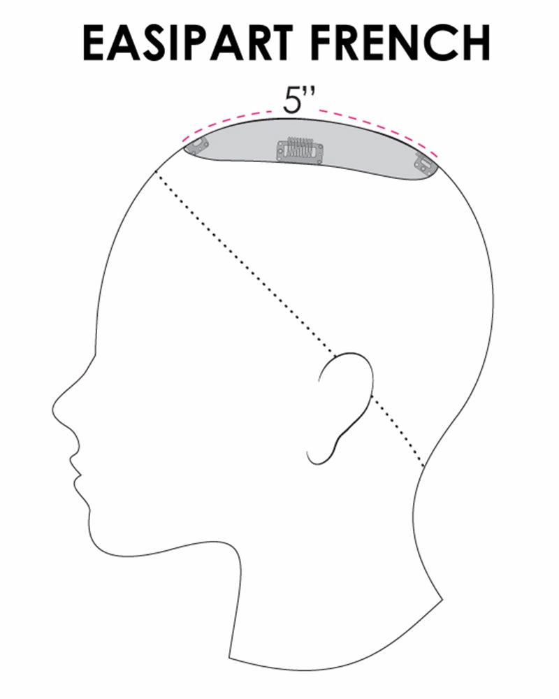 Accessories_Jon Renau_Wigs EasiPart French 18 inch | Monofilament Remy Human Hair Topper by Jon Renau