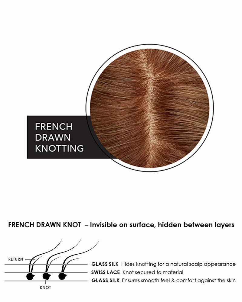 Accessories_Jon Renau_Wigs EasiPart French 18 inch | Monofilament Remy Human Hair Topper by Jon Renau
