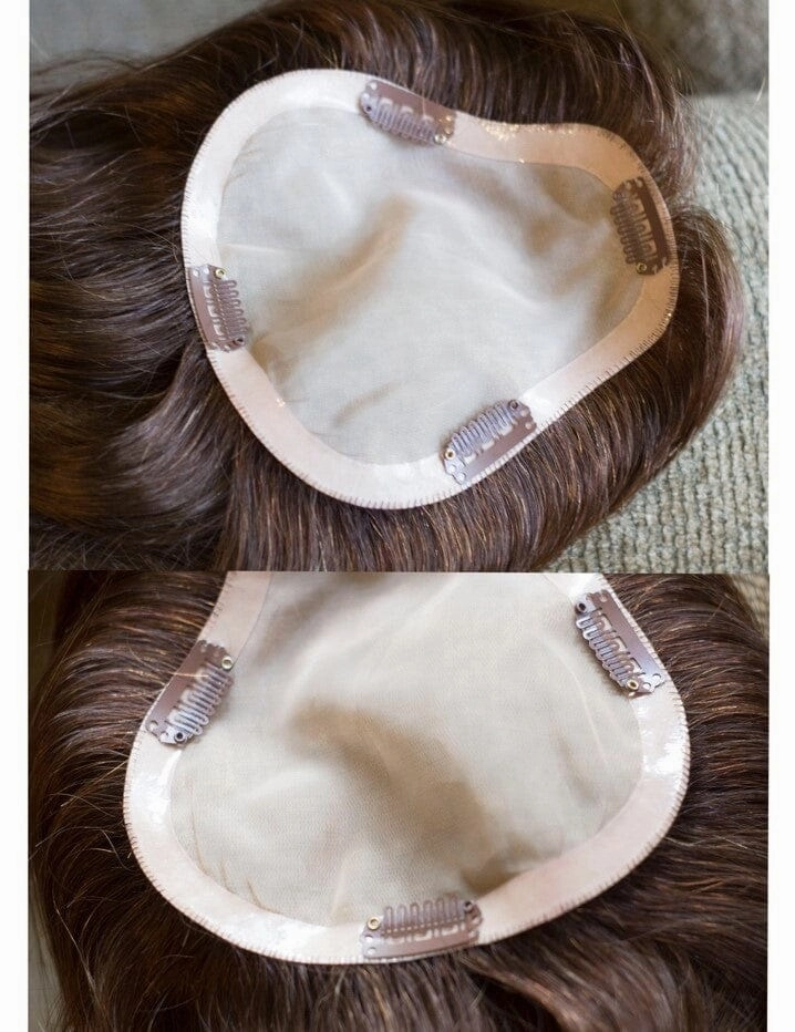 Accessories_Jon Renau_Wigs easiPart French XL Human Hair 12" Topper by Jon Renau | Easihair