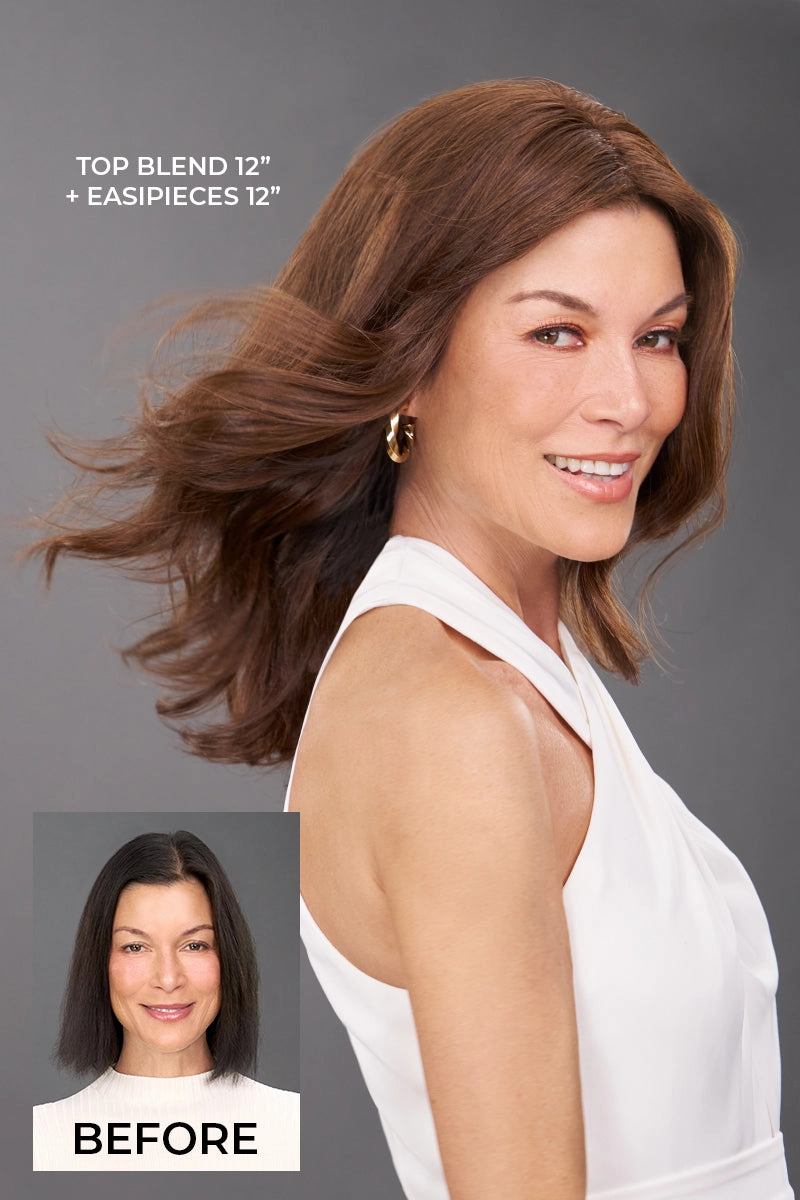 Accessories_Jon Renau_Wigs Top Blend 12" Human Hair by Jon Renau  Topper Collection