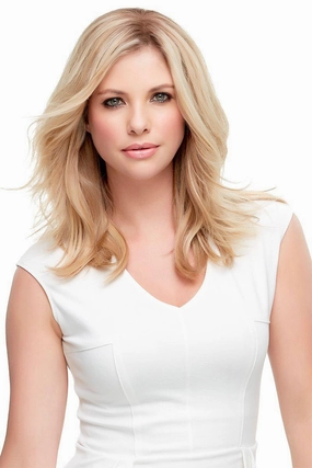 Accessories_Jon Renau_Wigs Top Style 12" Human Hair Addition by Jon Renau | 100% Remy Hair Piece (Monofilament Base)