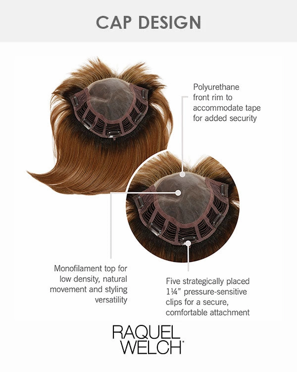Accessories_Raquel Welch_Wigs Beautiful Illusion | Lace Front & Monofilament Synthetic Hair Topper by Raquel Welch