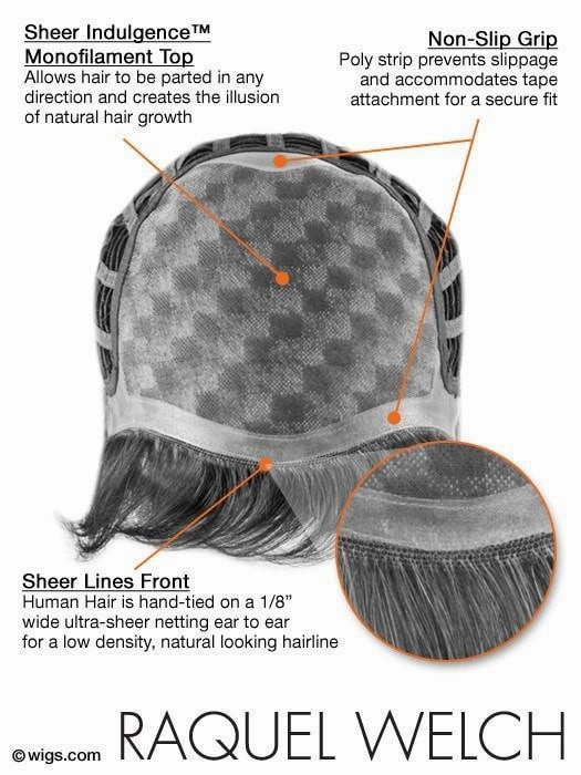 Accessories_Raquel Welch_Wigs Beguile | Human Hair Wig (Mono Top)
