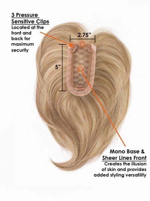 Accessories_Raquel Welch_Wigs Chameleon | Synthetic Clip In Bangs/ Hair Topper (Mono Base)