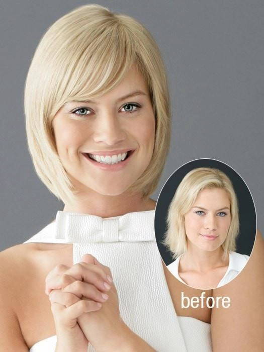 Accessories_Raquel Welch_Wigs Chameleon | Synthetic Clip In Bangs/ Hair Topper (Mono Base)