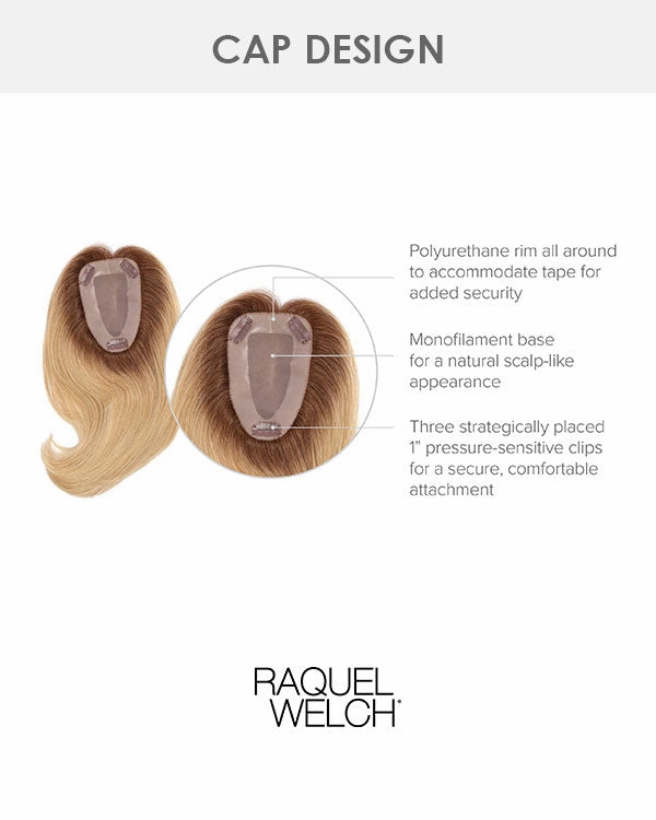 Accessories_Raquel Welch_Wigs Charmed Life 12 inch | Monofilament Human Hair Wiglet by Raquel Welch