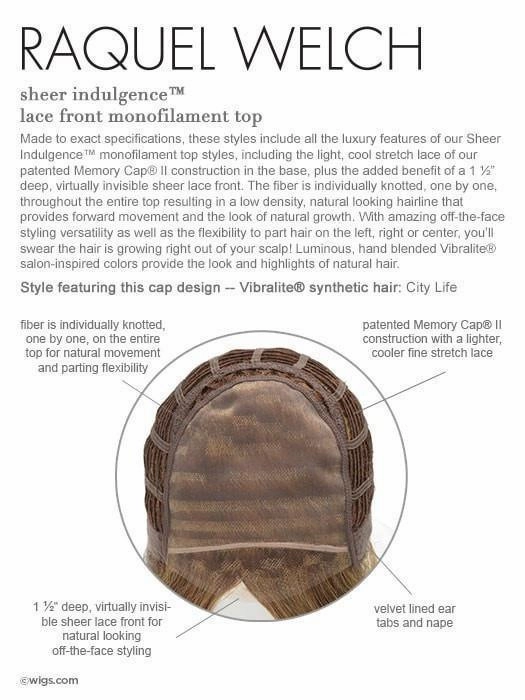 Accessories_Raquel Welch_Wigs City Life Wig by Raquel Welch | Synthetic Lace Front | Clearance Sale Open Box (Unworn - Like New)