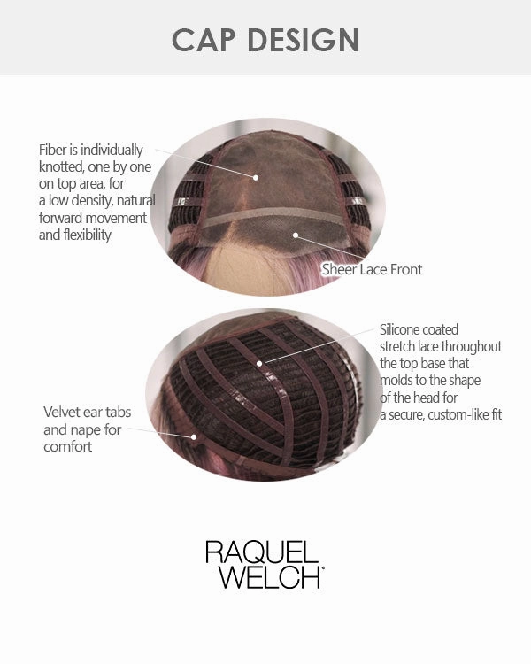 Accessories_Raquel Welch_Wigs Dare To Be | Lace Front & Monofilament Top Synthetic Wig by Raquel Welch