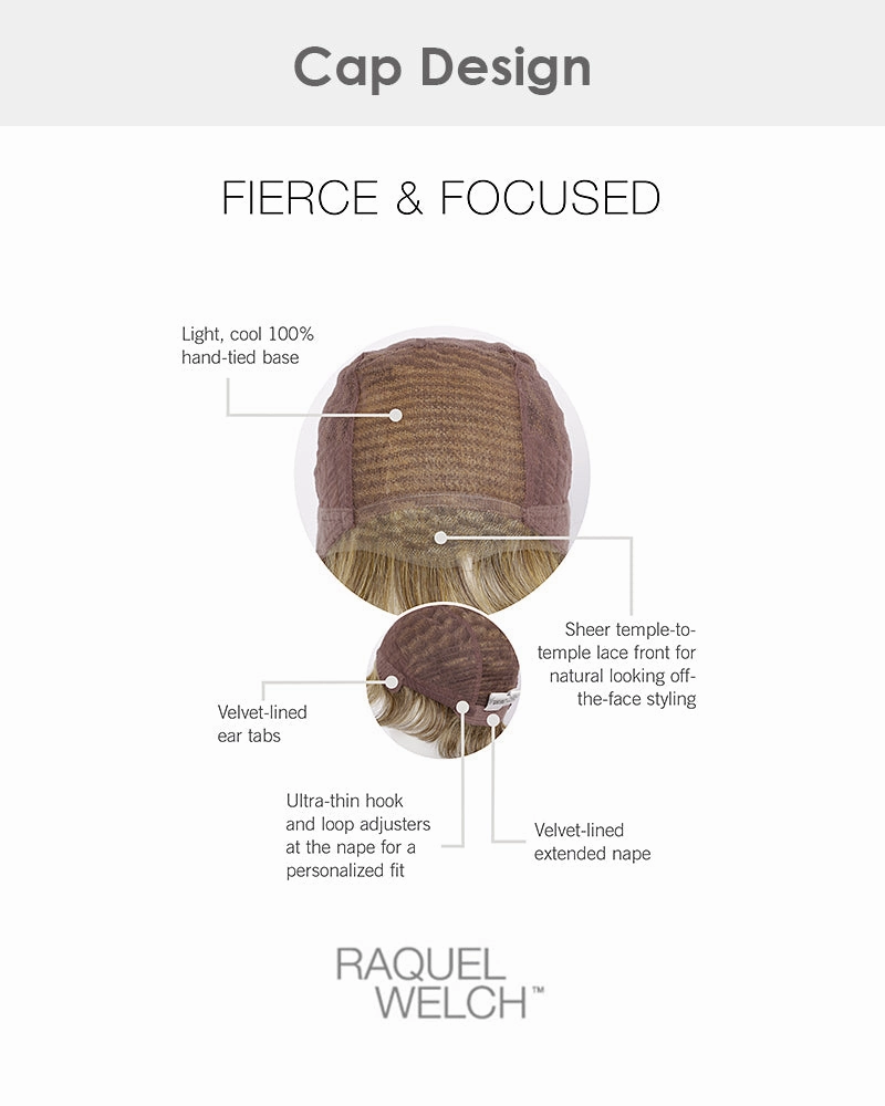 Accessories_Raquel Welch_Wigs Fierce & Focused | Lace Front & Monofilament Top Synthetic Wig by Raquel Welch