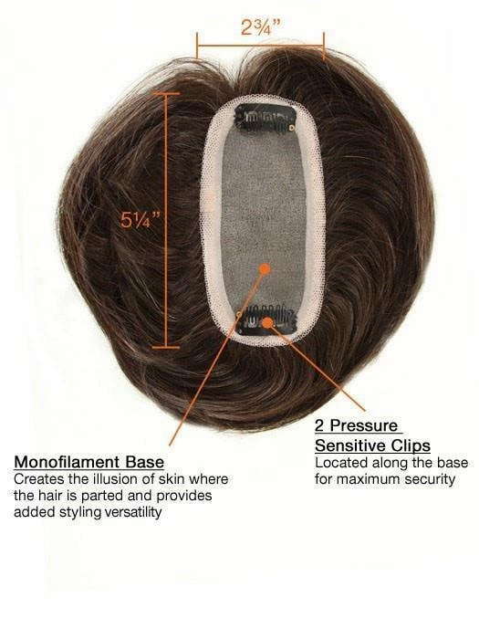 Accessories_Raquel Welch_Wigs Human Hair Clip-In Bangs by Raquel Welch | (Hand Knotted Monofilament Base)