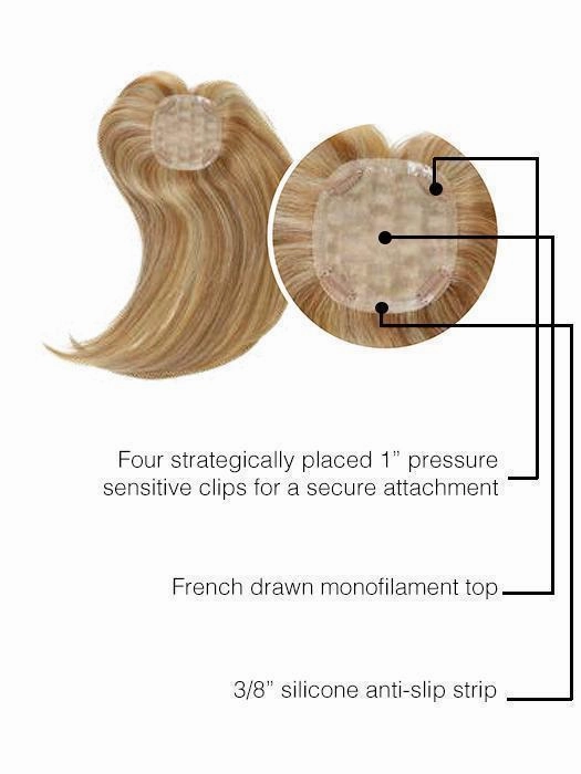 Accessories_Raquel Welch_Wigs Indulgence | Remy Human Hair Topper (Hand-Tied Mono Top)
