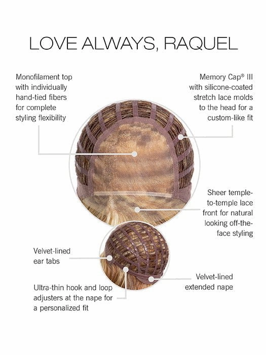 Accessories_Raquel Welch_Wigs Love Always, Raquel | Synthetic Lace Front Wig (Mono Top)