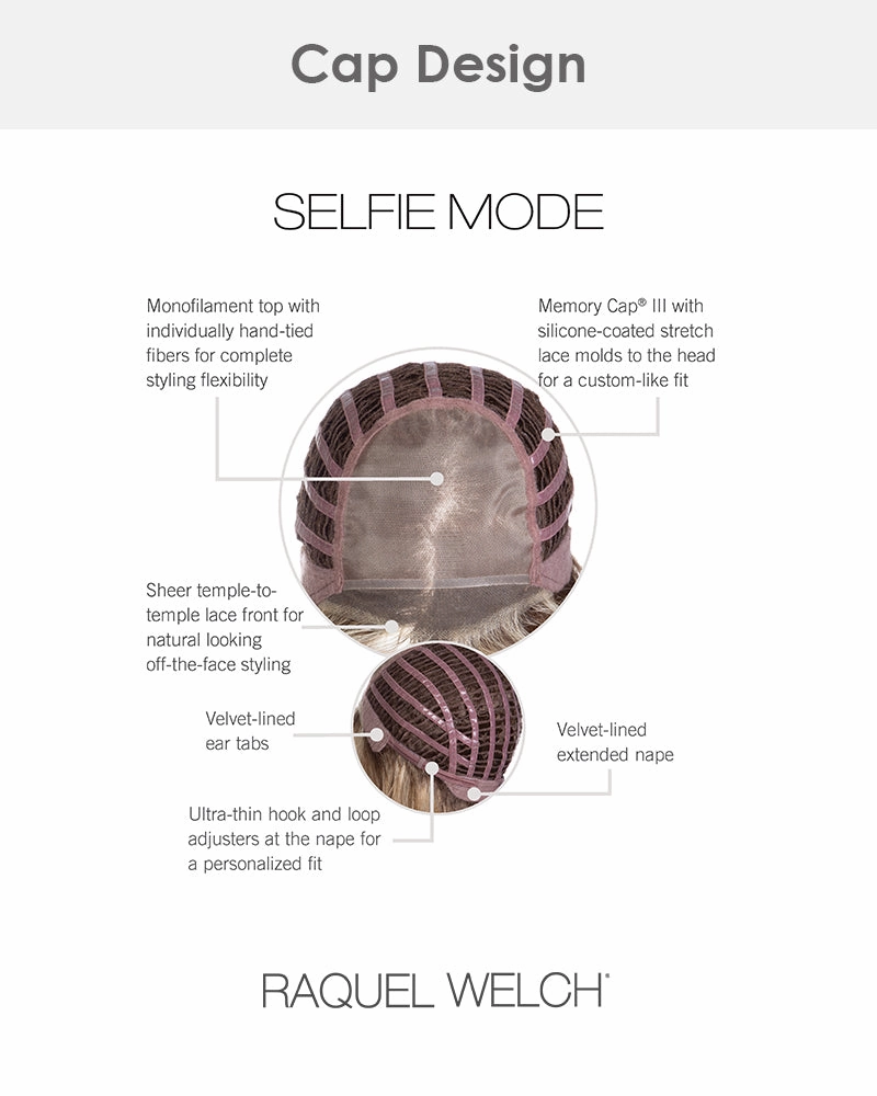 Accessories_Raquel Welch_Wigs Selfie Mode | Lace Front & Monofilament Top Synthetic Wig by Raquel Welch
