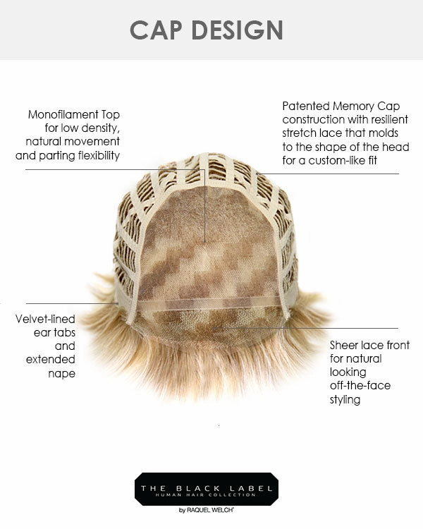 Accessories_Raquel Welch_Wigs Success Story | Lace Front & Monofilament Human Hair Wig by Raquel Welch