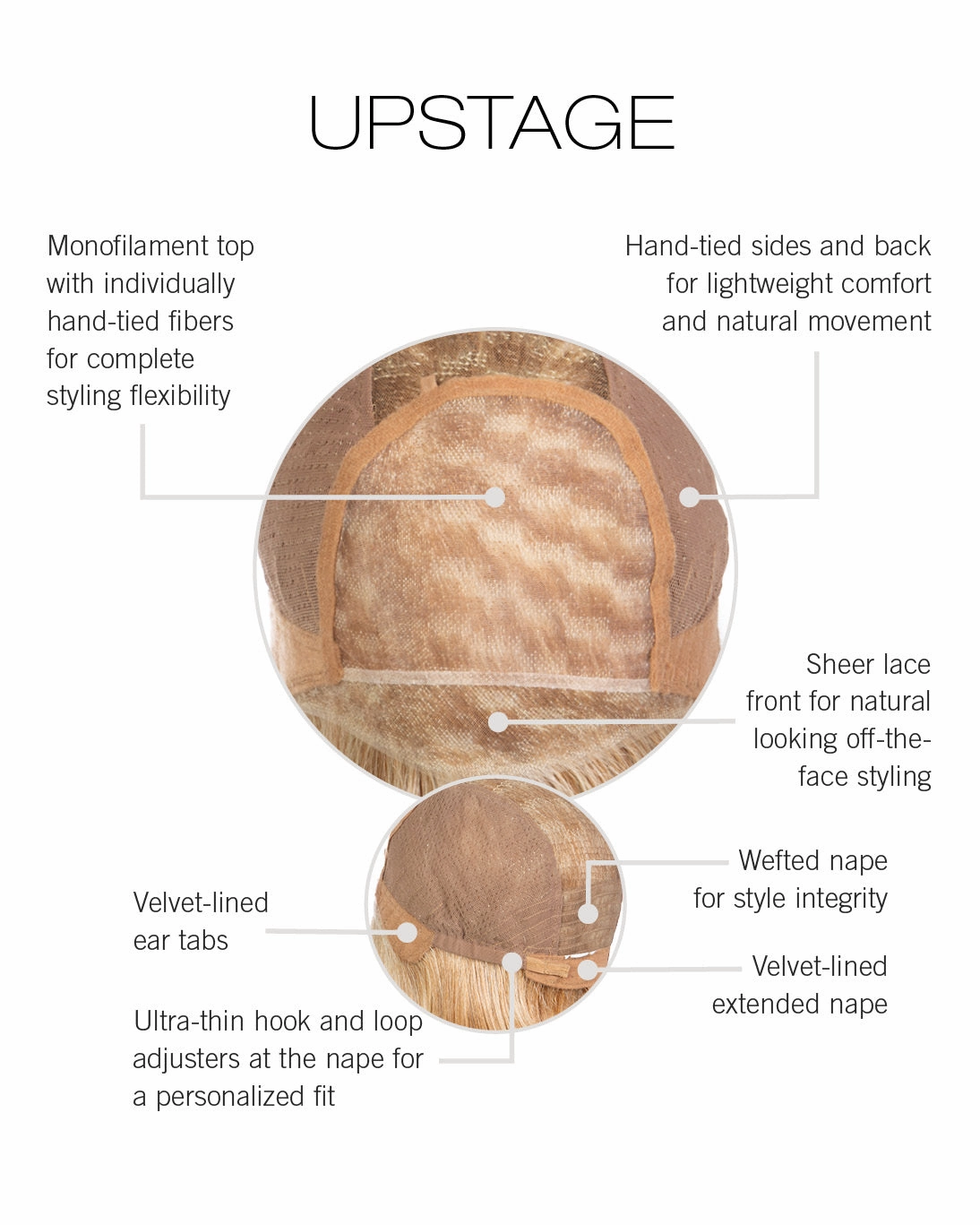 Accessories_Raquel Welch_Wigs Upstage Petite Wig by Raquel Welch | Heat Friendly Synthetic (Lace Front Mono Top)