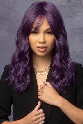 Accessories_Rene Of Paris_Wigs Lush Wavez Wig by Rene of Paris | Heat Friendly Synthetic Hair | Average Cap