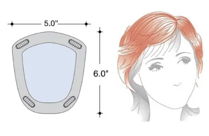 Accessories_Rene of Paris_Wigs Modern Top Piece by Rene of Paris
