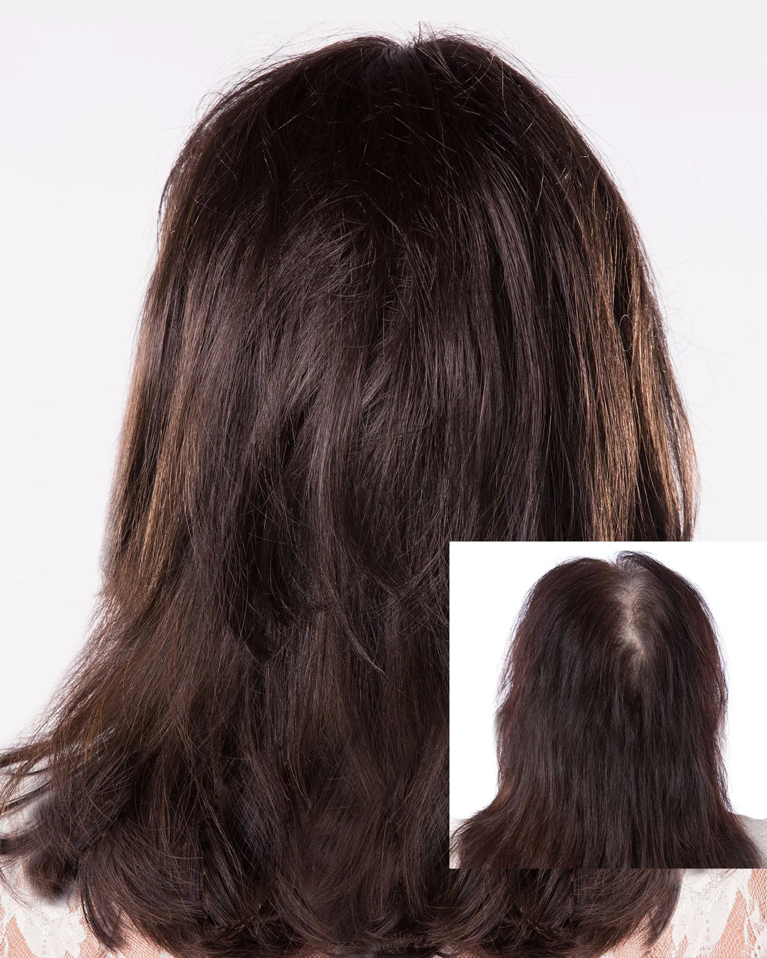 Accessories_Toni Brattin_Wigs Faux Filler Ultimate Straight Topper HF | Synthetic Hair Wiglet by Toni Brattin