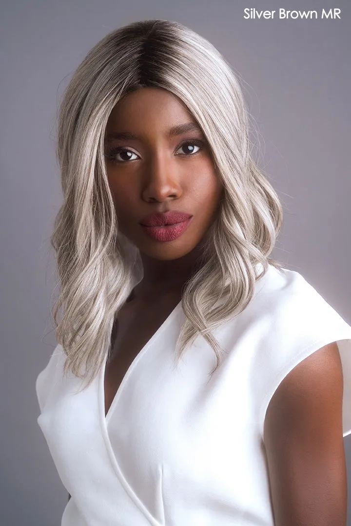 Accessories_Toni Brattin_Wigs High Heat Mid Wavy Topper by Rene of Paris | Heat Friendly Synthetic Hair