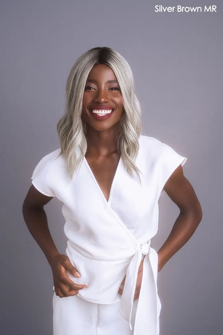 Accessories_Toni Brattin_Wigs High Heat Mid Wavy Topper by Rene of Paris | Heat Friendly Synthetic Hair