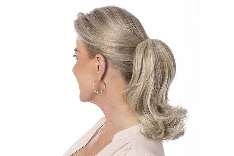 Accessories_Toni Brattin_Wigs Layered Flip Pony Hairpiece by Toni Brattin | Heat Friendly Synthetic Ponytail (Clip-In)