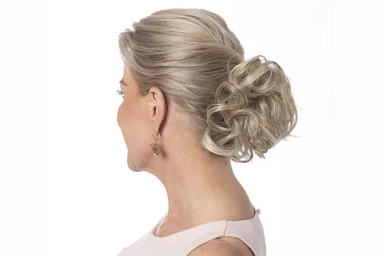 Accessories_Toni Brattin_Wigs Petite Pouf Hairpiece by Toni Brattin | Heat Friendly Synthetic Ponytail (Hair Wrap ) | Clearance Sale Open Box (Unworn - Like New)
