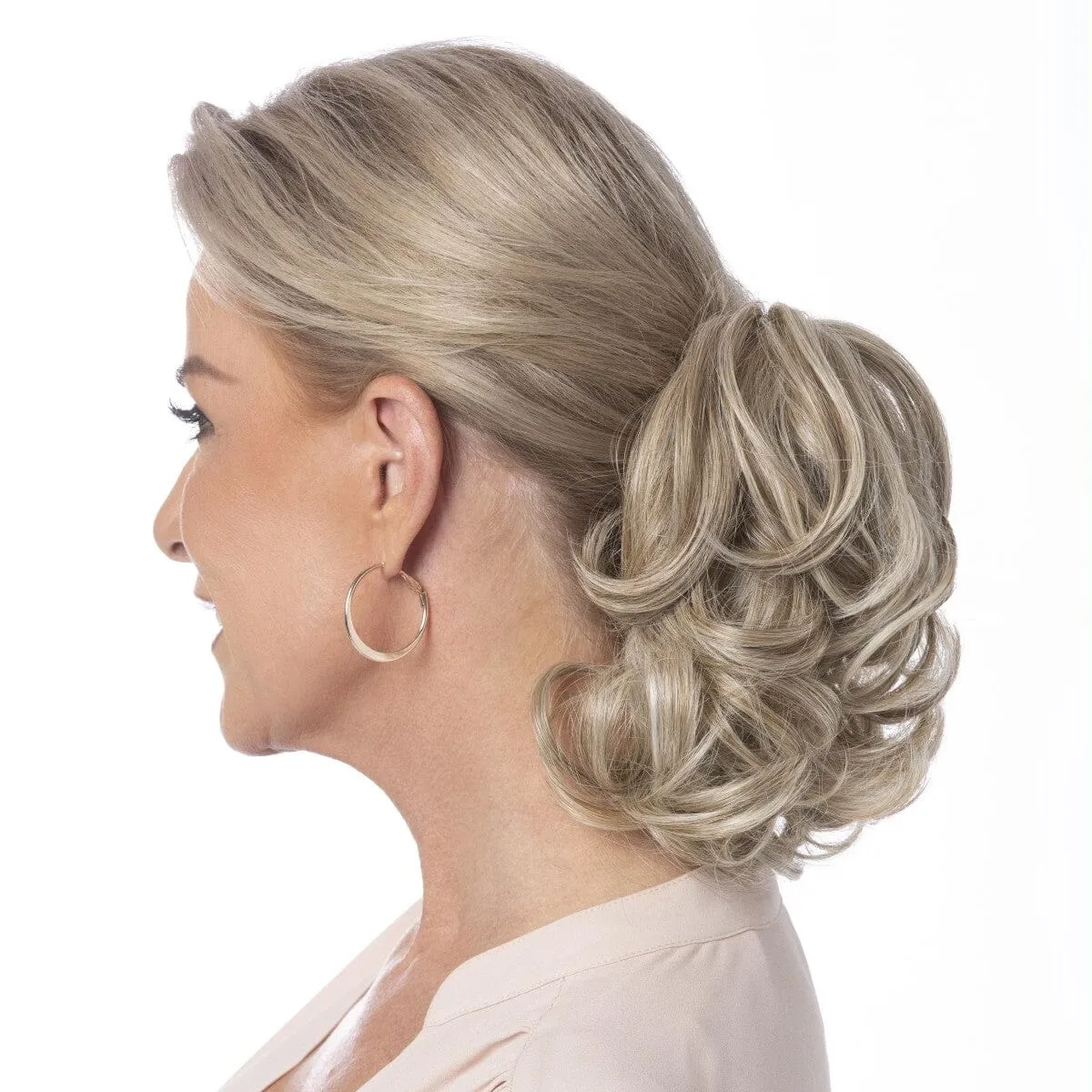 Accessories_Toni Brattin_Wigs Ponytail Curls 4" Clip Reversible HF Ponytail by Toni Brattin - FINAL SALE (Non-Returnable/Non-Exchangeable)