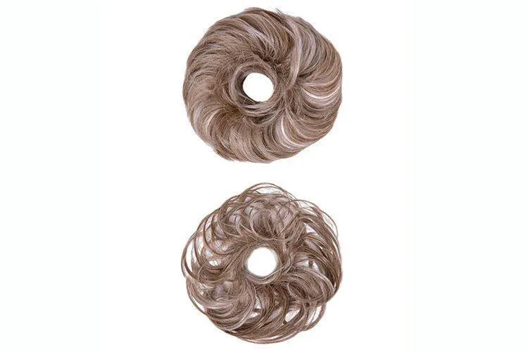 Accessories_Toni Brattin_Wigs Twist Class Duo Hairpiece by Toni Brattin | Heat Friendly Synthetic Ponytail (Hair Bun ) | Clearance Sale Open Box (Unworn - Like New)