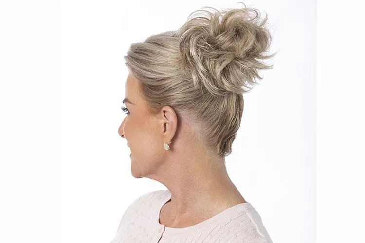 Accessories_Toni Brattin_Wigs Twist Class Duo Hairpiece by Toni Brattin | Heat Friendly Synthetic Ponytail (Hair Bun ) | Clearance Sale Open Box (Unworn - Like New)