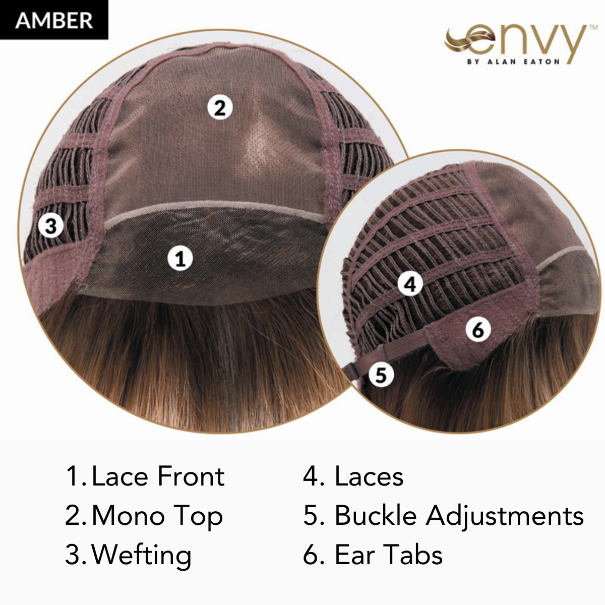 Amber - Synthetic Wig Collection by Envy
