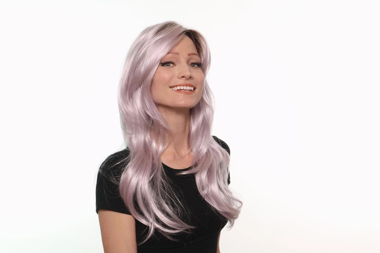 Angelica Partial Mono Wig by Noriko | Synthetic (Traditional Cap)