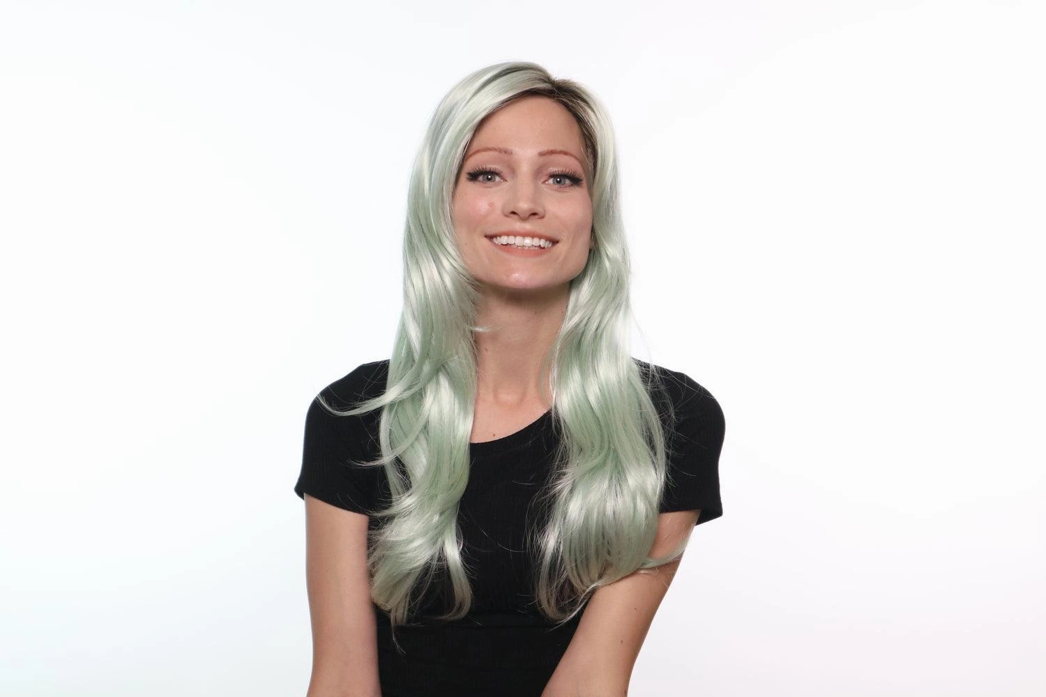Angelica Partial Mono Wig by Noriko | Synthetic (Traditional Cap)