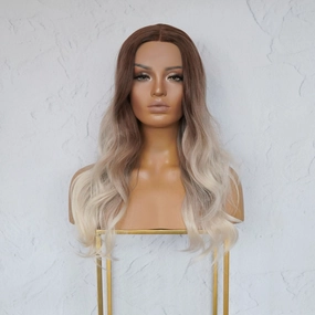 ANGELINA Ombre Blonde Lace Front Wig
