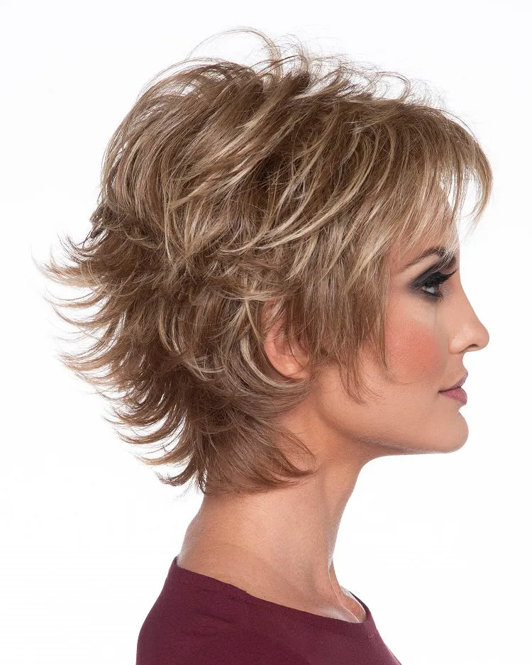 Aria Wig by Envy | Human Hair/Heat Friendly Synthetic Blend Hair | Average Cap