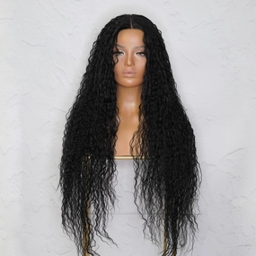 ATHENA Black Lace Front Wig