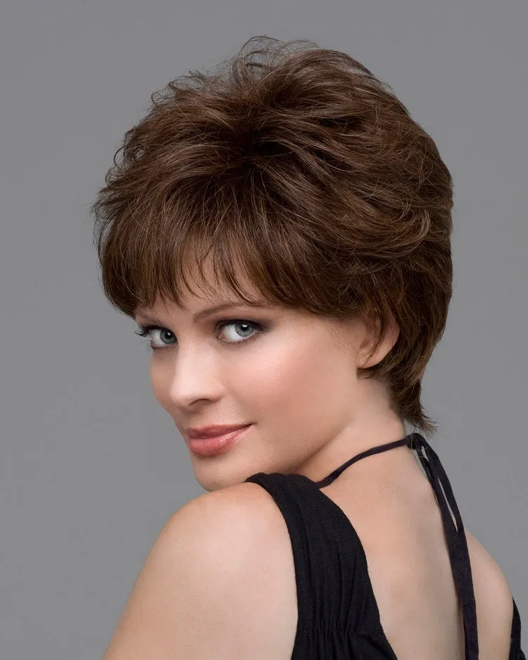 Aubrey Wig by Envy | Human Hair/Heat Friendly Synthetic Blend Hair | Average Cap