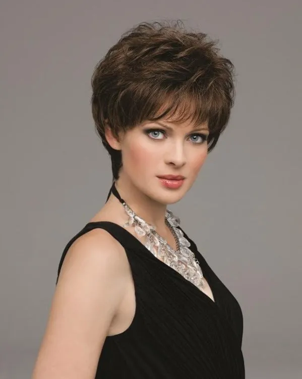 Aubrey Wig by Envy | Human Hair/Heat Friendly Synthetic Blend Hair | Average Cap