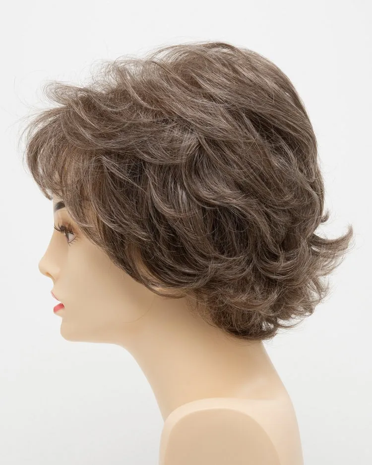 Aubrey Wig by Envy | Human Hair/Heat Friendly Synthetic Blend Hair | Average Cap