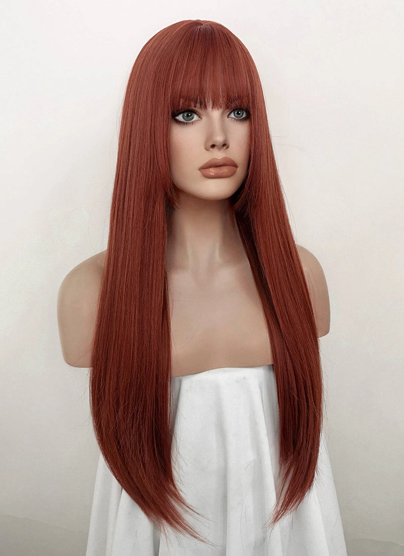 Auburn Straight Synthetic Hair Wig NS307