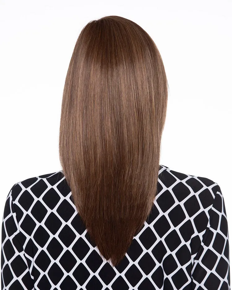 Ava Wig by Envy | Human Hair/Heat Friendly Synthetic Blend Hair | Average Cap