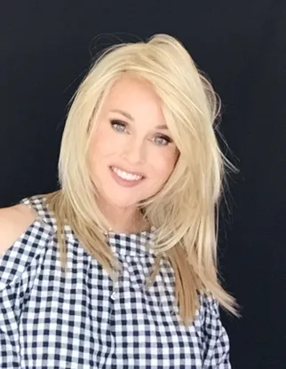 Ava Wig by Envy | Human Hair/Heat Friendly Synthetic Blend Hair | Average Cap
