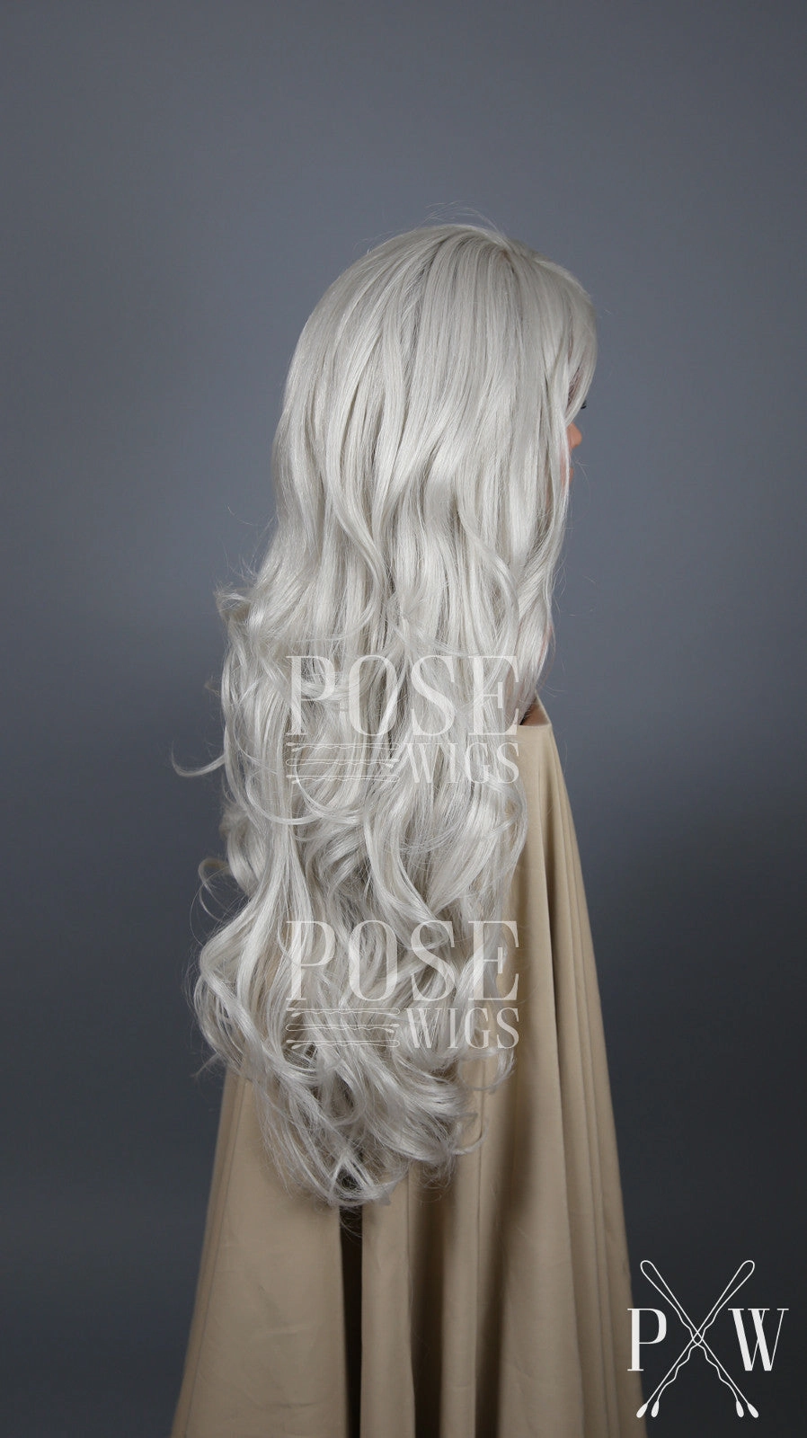 Bridgette True Grey - Hard Front Wig